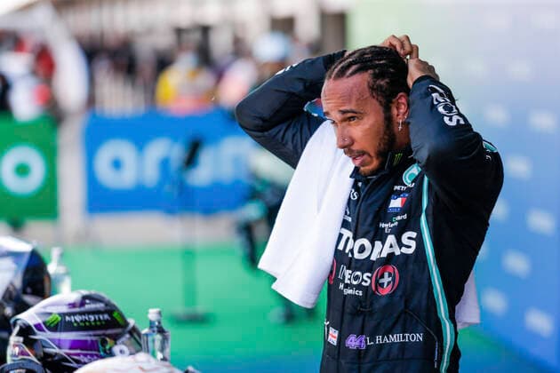 Sport Bilder des Tages Motorsports: FIA Formula One World Championship, WM, Weltmeisterschaft 2020, Grand Prix of Spain, 44 Lewis Hamilton (GBR, Mercedes-AMG Petronas Formula One Team), Barcelona Spain