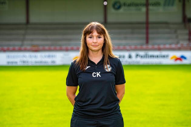 Christin Kowalski (Physiotherapeutin); Club Verl 1924; 3.Liga, Porträttermin 2020 2021, Copyright: xChristopherxNeundorfx xKirchner-Mediax