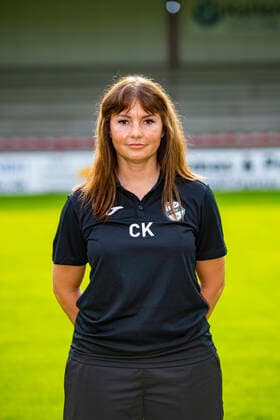 Christin Kowalski (Physiotherapeutin); Club Verl 1924; 3.Liga, Porträttermin 2020 2021, Copyright: xChristopherxNeundorfx xKirchner-Mediax