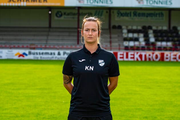 Katharina Nadermann (Athletiktrainerin); Club Verl 1924; 3.Liga, Porträttermin 2020 2021, Copyright: xChristopherxNeundorfx xKirchner-Mediax
