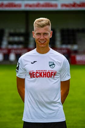 Barne Pernot; Club Verl 1924; 3.Liga, Porträttermin 2020 2021, Copyright: xChristopherxNeundorfx xKirchner-Mediax