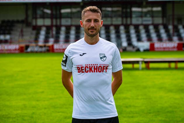 Nico Hecker; Club Verl 1924; 3.Liga, Porträttermin 2020 2021, Copyright: xChristopherxNeundorfx xKirchner-Mediax