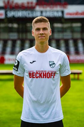 Lasse Jürgensen; Club Verl 1924; 3.Liga, Porträttermin 2020 2021, Copyright: xChristopherxNeundorfx xKirchner-Mediax
