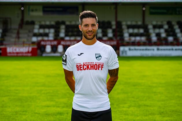 Sascha Korb; Club Verl 1924; 3.Liga, Porträttermin 2020 2021, Copyright: xChristopherxNeundorfx xKirchner-Mediax
