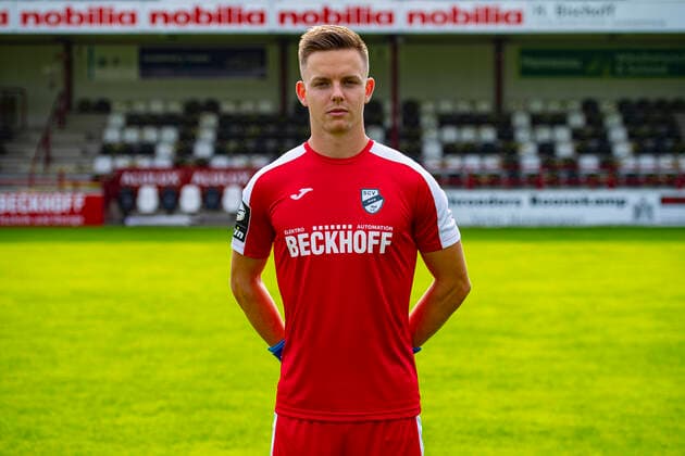 Robin Brüseke; Club Verl 1924; 3.Liga, Porträttermin 2020 2021, Copyright: xChristopherxNeundorfx xKirchner-Mediax