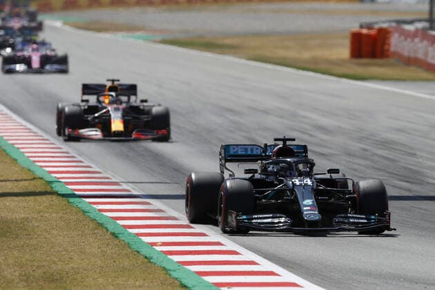Motorsports: FIA Formula One World Championship, WM, Weltmeisterschaft 2020, Grand Prix of Spain Motorsports: FIA Formula One World Championship 2020, Grand Prix of Spain, 44 Lewis Hamilton (GBR, Mercedes-AMG Petronas Formula One Team),