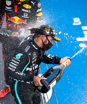 Bilder des Jahres 2020, Sport 08 August Sport Themen der Woche KW33 Sport Bilder des Tages Motorsports: FIA Formula One World Championship, WM, Weltmeisterschaft 2020, Grand Prix of Spain, 44 Lewis Hamilton (GBR, Mercedes-AMG Petronas Formula One Team), Barcelona Spain *** Motorsports FIA Formula One World Championship 2020, Grand Prix of Spain, 44 Lewis Hamilton GBR, Mercedes AMG Petronas Formula One Team, Barcelona Spain