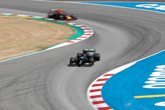 Motorsports: FIA Formula One World Championship, WM, Weltmeisterschaft 2020, Grand Prix of Spain Motorsports: FIA Formula One World Championship 2020, Grand Prix of Spain, 44 Lewis Hamilton (GBR, Mercedes-AMG Petronas Formula One Team),