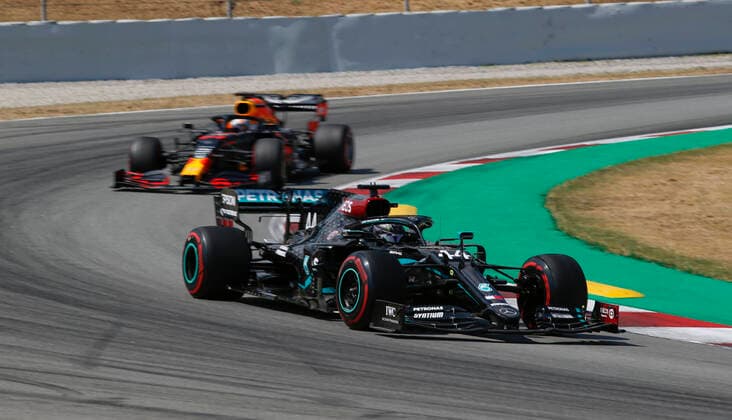 Motorsports: FIA Formula One World Championship, WM, Weltmeisterschaft 2020, Grand Prix of Spain, 44 Lewis Hamilton (GBR, Mercedes-AMG Petronas Formula One Team), Barcelona Spain