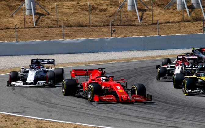 Motorsports: FIA Formula One World Championship, WM, Weltmeisterschaft 2020, Grand Prix of Spain, 5 Sebastian Vettel (GER, Scuderia Ferrari Mission Winnow), Barcelona Spain