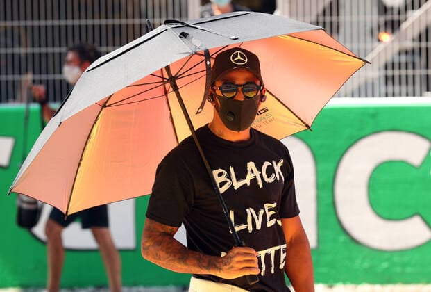 Motorsports: FIA Formula One World Championship, WM, Weltmeisterschaft 2020, Grand Prix of Spain Motorsports: FIA Formula One World Championship 2020, Grand Prix of Spain, 44 Lewis Hamilton (GBR, Mercedes-AMG Petronas Formula One Team),