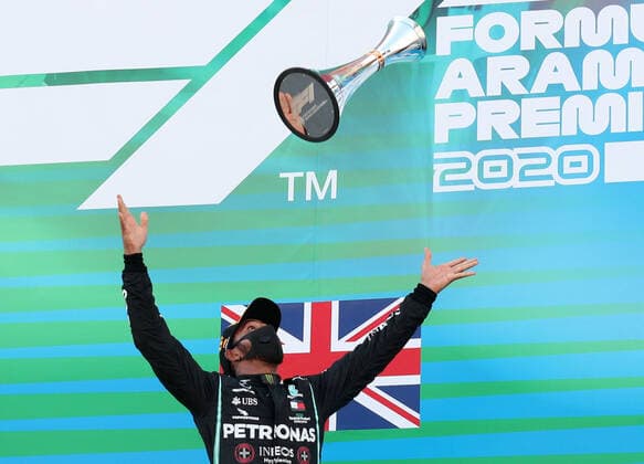 Motorsports: FIA Formula One World Championship, WM, Weltmeisterschaft 2020, Grand Prix of Spain Motorsports: FIA Formula One World Championship 2020, Grand Prix of Spain, 44 Lewis Hamilton (GBR, Mercedes-AMG Petronas Formula One Team),