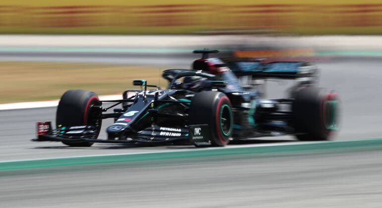 Motorsports: FIA Formula One World Championship, WM, Weltmeisterschaft 2020, Grand Prix of Spain Motorsports: FIA Formula One World Championship 2020, Grand Prix of Spain, 44 Lewis Hamilton (GBR, Mercedes-AMG Petronas Formula One Team),