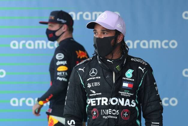 Motorsports: FIA Formula One World Championship, WM, Weltmeisterschaft 2020, Grand Prix of Spain Motorsports: FIA Formula One World Championship 2020, Grand Prix of Spain, 44 Lewis Hamilton (GBR, Mercedes-AMG Petronas Formula One Team),