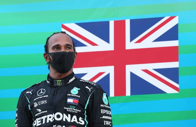 Motorsports: FIA Formula One World Championship, WM, Weltmeisterschaft 2020, Grand Prix of Spain Motorsports: FIA Formula One World Championship 2020, Grand Prix of Spain, 44 Lewis Hamilton (GBR, Mercedes-AMG Petronas Formula One Team),