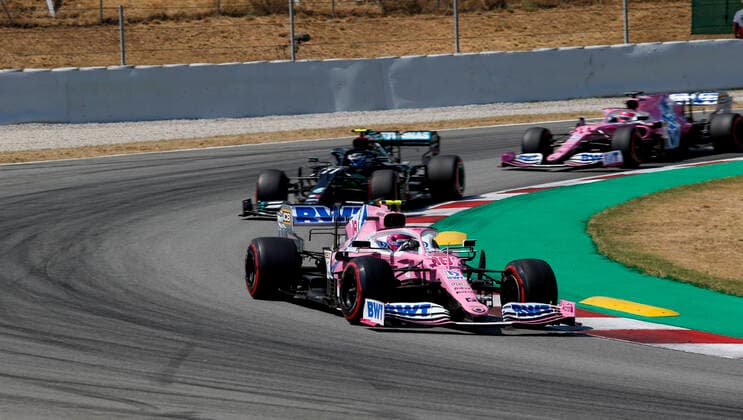 Motorsports: FIA Formula One World Championship, WM, Weltmeisterschaft 2020, Grand Prix of Spain, 18 Lance Stroll (CAN, BWT Racing Point F1 Team), Barcelona Spain