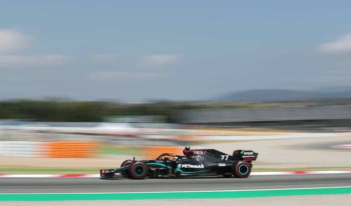 Motorsports: FIA Formula One World Championship, WM, Weltmeisterschaft 2020, Grand Prix of Spain Motorsports: FIA Formula One World Championship 2020, Grand Prix of Spain, 77 Valtteri Bottas (FIN, Mercedes-AMG Petronas Formula One Team),