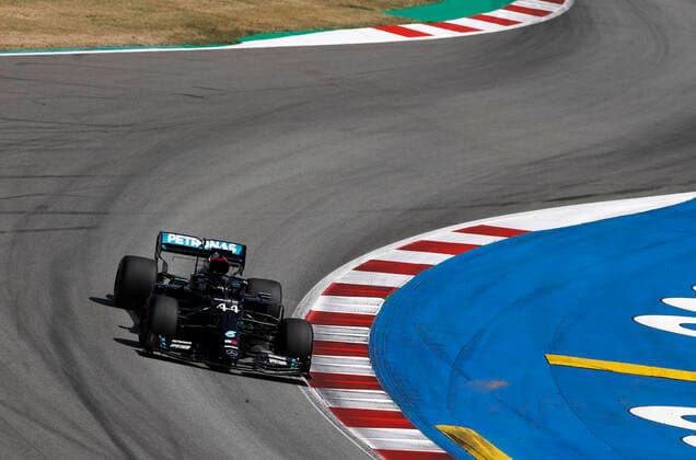 Motorsports: FIA Formula One World Championship, WM, Weltmeisterschaft 2020, Grand Prix of Spain, 44 Lewis Hamilton (GBR, Mercedes-AMG Petronas Formula One Team), Barcelona Spain