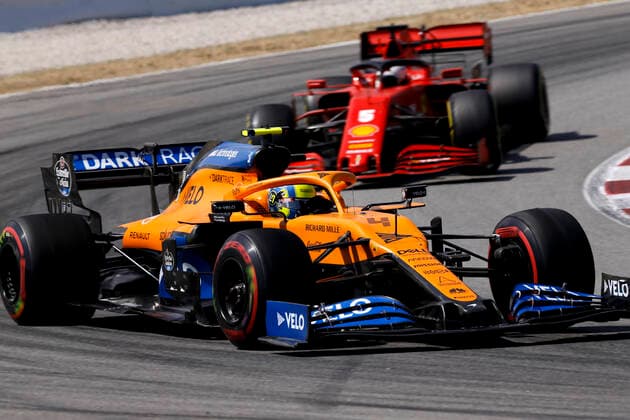 Motorsports: FIA Formula One World Championship, WM, Weltmeisterschaft 2020, Grand Prix of Spain, 4 Lando Norris (GBR, McLaren F1 Team), Barcelona Spain