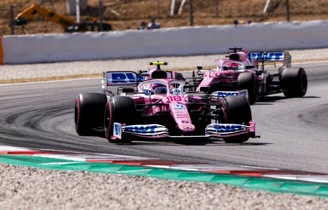 Motorsports: FIA Formula One World Championship, WM, Weltmeisterschaft 2020, Grand Prix of Spain, 18 Lance Stroll (CAN, BWT Racing Point F1 Team), Barcelona Spain