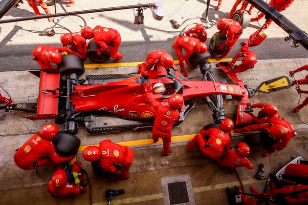 Motorsports: FIA Formula One World Championship, WM, Weltmeisterschaft 2020, Grand Prix of Spain, 5 Sebastian Vettel (GER, Scuderia Ferrari Mission Winnow), Barcelona Spain