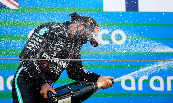 Motorsports: FIA Formula One World Championship, WM, Weltmeisterschaft 2020, Grand Prix of Spain Motorsports: FIA Formula One World Championship 2020, Grand Prix of Spain, 44 Lewis Hamilton (GBR, Mercedes-AMG Petronas Formula One Team),