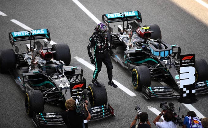 Motorsports: FIA Formula One World Championship, WM, Weltmeisterschaft 2020, Grand Prix of Spain Motorsports: FIA Formula One World Championship 2020, Grand Prix of Spain, 44 Lewis Hamilton (GBR, Mercedes-AMG Petronas Formula One Team),