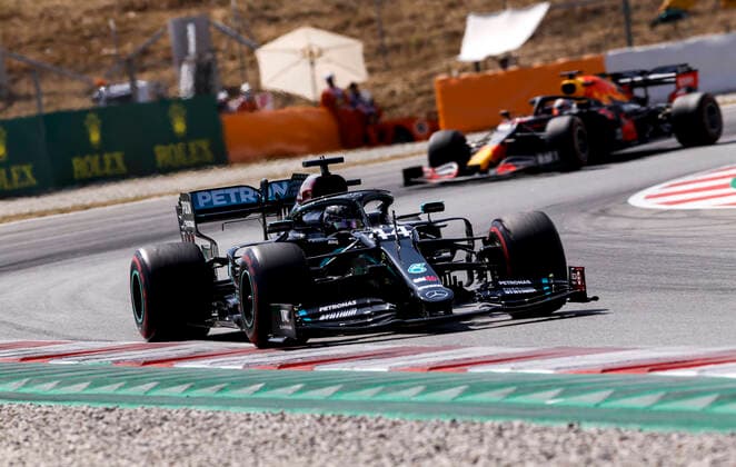 Motorsports: FIA Formula One World Championship, WM, Weltmeisterschaft 2020, Grand Prix of Spain, 44 Lewis Hamilton (GBR, Mercedes-AMG Petronas Formula One Team), Barcelona Spain