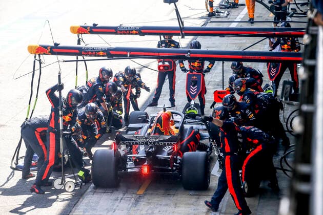 Motorsports: FIA Formula One World Championship, WM, Weltmeisterschaft 2020, Grand Prix of Spain, 33 Max Verstappen (NLD, Aston Martin Red Bull Racing), Barcelona Spain