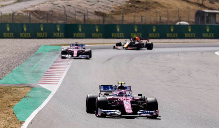 Motorsports: FIA Formula One World Championship, WM, Weltmeisterschaft 2020, Grand Prix of Spain, 18 Lance Stroll (CAN, BWT Racing Point F1 Team), Barcelona Spain