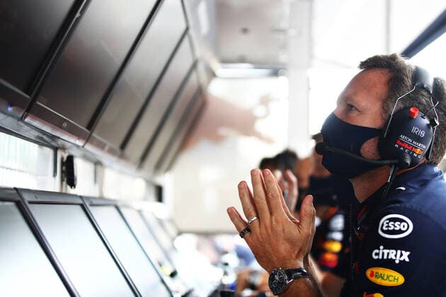Motorsports: FIA Formula One World Championship, WM, Weltmeisterschaft 2020, Grand Prix of Spain Motorsports: FIA Formula One World Championship 2020, Grand Prix of Spain, Christian Horner (GBR, Aston Martin Red Bull Racing),