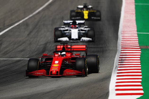 Motorsports: FIA Formula One World Championship, WM, Weltmeisterschaft 2020, Grand Prix of Spain Motorsports: FIA Formula One World Championship 2020, Grand Prix of Spain, 5 Sebastian Vettel (GER, Scuderia Ferrari Mission Winnow),