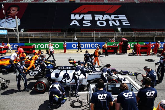 Motorsports: FIA Formula One World Championship, WM, Weltmeisterschaft 2020, Grand Prix of Spain Motorsports: FIA Formula One World Championship 2020, Grand Prix of Spain, 10 Pierre Gasly (FRA, Scuderia AlphaTauri Honda),