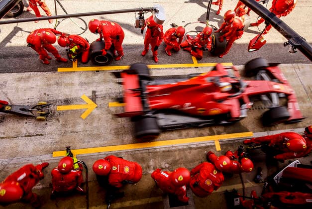 Motorsports: FIA Formula One World Championship, WM, Weltmeisterschaft 2020, Grand Prix of Spain, 5 Sebastian Vettel (GER, Scuderia Ferrari Mission Winnow), Barcelona Spain