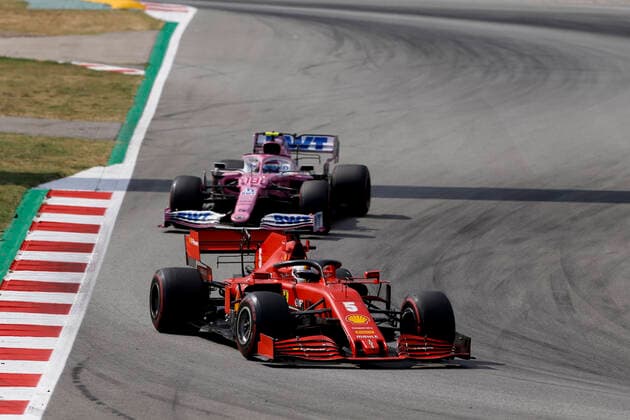 Motorsports: FIA Formula One World Championship, WM, Weltmeisterschaft 2020, Grand Prix of Spain, 5 Sebastian Vettel (GER, Scuderia Ferrari Mission Winnow), Barcelona Spain