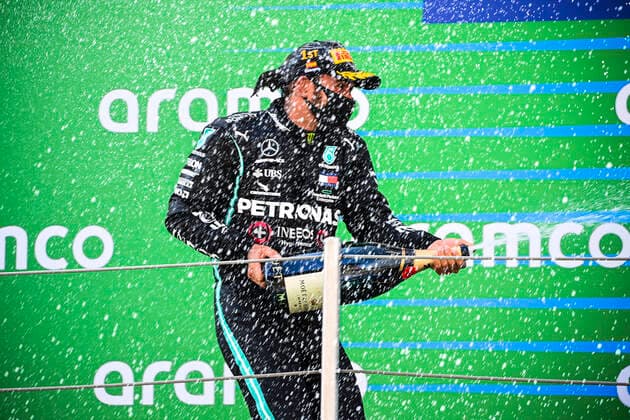 Motorsports: FIA Formula One World Championship, WM, Weltmeisterschaft 2020, Grand Prix of Spain Motorsports: FIA Formula One World Championship 2020, Grand Prix of Spain, 44 Lewis Hamilton (GBR, Mercedes-AMG Petronas Formula One Team),