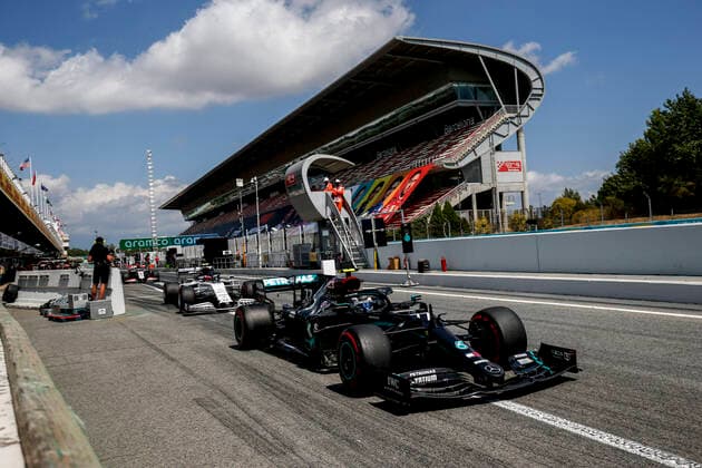 Motorsports: FIA Formula One World Championship, WM, Weltmeisterschaft 2020, Grand Prix of Spain, 77 Valtteri Bottas (FIN, Mercedes-AMG Petronas Formula One Team), Barcelona Spain