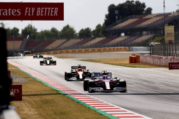 Motorsports: FIA Formula One World Championship, WM, Weltmeisterschaft 2020, Grand Prix of Spain, 18 Lance Stroll (CAN, BWT Racing Point F1 Team), Barcelona Spain