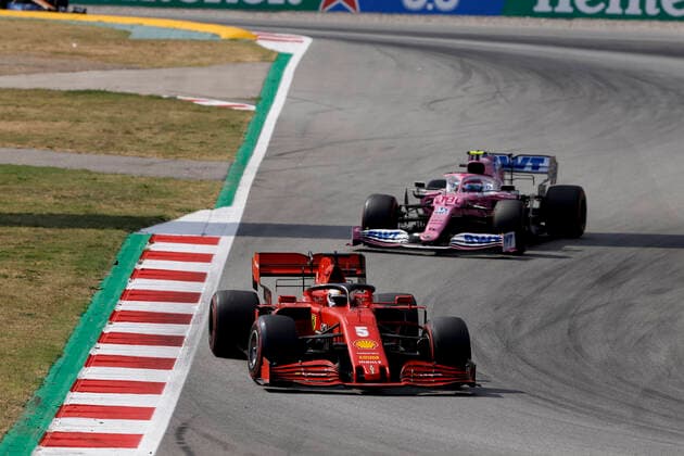 Motorsports: FIA Formula One World Championship, WM, Weltmeisterschaft 2020, Grand Prix of Spain, 5 Sebastian Vettel (GER, Scuderia Ferrari Mission Winnow), Barcelona Spain