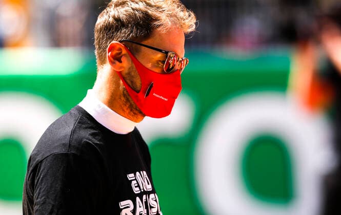 Motorsports: FIA Formula One World Championship, WM, Weltmeisterschaft 2020, Grand Prix of Spain, 5 Sebastian Vettel (GER, Scuderia Ferrari Mission Winnow), Barcelona Spain