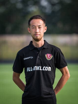 Kenta Kambara (Zeugwart); Porträtfotos der SG Dynamo Dresden; Fußball, Fussball, 3. Liga, Saison 2020 2021, Kopf, Kopffoto, Porträt, Portrait, AOK Plus Walter-Fritzsch-Akademie Dresden; 14. August 2020;