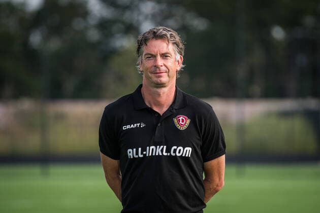 Matthias Grahe (Fitnesstrainer); Porträtfotos der SG Dynamo Dresden; Fußball, Fussball, 3. Liga, Saison 2020 2021, Kopf, Kopffoto, Porträt, Portrait, AOK Plus Walter-Fritzsch-Akademie Dresden; 14. August 2020;