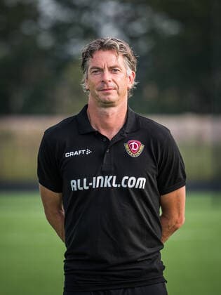 Matthias Grahe (Fitnesstrainer); Porträtfotos der SG Dynamo Dresden; Fußball, Fussball, 3. Liga, Saison 2020 2021, Kopf, Kopffoto, Porträt, Portrait, AOK Plus Walter-Fritzsch-Akademie Dresden; 14. August 2020;