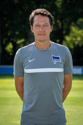 Fussball Berlin 17.08.2020 Saison 2020 2021 1. BL DFL Hertha BSC Berlin Porträttermin 2020 2021 Henrik Kuchno (Hertha BSC, Athletiktrainer)