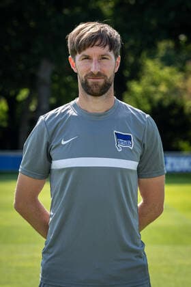 Fussball Berlin 17.08.2020 Saison 2020 2021 1. BL DFL Hertha BSC Berlin Porträttermin 2020 2021 Hendrik Vieth (Hertha BSC, Athletiktrainer)
