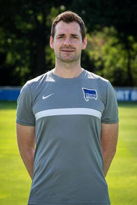 Fussball Berlin 17.08.2020 Saison 2020 2021 1. BL DFL Hertha BSC Berlin Porträttermin 2020 2021 Michael Becker (Hertha BSC, Physiotherapeut)