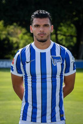 Fussball Berlin 17.08.2020 Saison 2020 2021 1. BL DFL Hertha BSC Berlin Porträttermin 2020 2021 Karim Rekik (Hertha BSC, No.04)