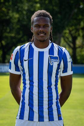 Fussball Berlin 17.08.2020 Saison 2020 2021 1. BL DFL Hertha BSC Berlin Porträttermin 2020 2021 Dedryck Boyata (Hertha BSC, No.20)