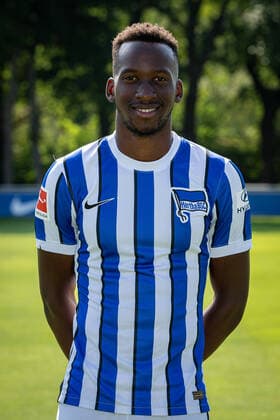 Fussball Berlin 17.08.2020 Saison 2020 2021 1. BL DFL Hertha BSC Berlin Porträttermin 2020 2021 Dodi LukŽbakio (Hertha BSC, No.28) Lukebajio