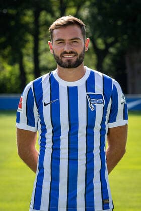 Fussball Berlin 17.08.2020 Saison 2020 2021 1. BL DFL Hertha BSC Berlin Porträttermin 2020 2021 Lucas Tousart (Hertha BSC, No.29)